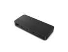 Lenovo USB-C 3.2 Gen 2 Dual Display Travel Dock, adaptér