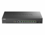 D-Link DMS-1250-10SP - Přepínač - L2+ - inteligentní - 8 x 10/100/1000/2.5G (PoE+) + 2 x 10 Gigabit SFP+ - desktop - PoE+ (240 W)