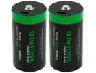 PATONA nabíjecí baterie LR20 mono D Li-lon 4000mAh 1,5V s...