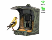 EVOLVEO StrongVision BirdFeeder, Chytré krmítko pro ptáky s kamerou a solárním panelem