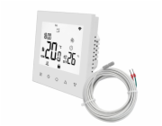 WIFI pokojový termostat pro podlahové vytápění i s podlahovým čidlem PT740W-EI WIFI bílý