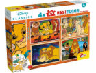 Lisciani DISNEY PUZZLE MAXIFLOOR 4 X 48 LVÍ KRÁL