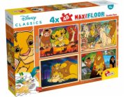 Lisciani DISNEY PUZZLE MAXIFLOOR 4 X 48 LVÍ KRÁL