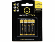baterie Powerton 1,5  AAA  4-pack  blist
