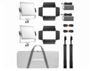 Godox Litemons LP600R 2x Kit  LED Panel Light RGB