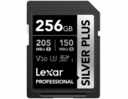 Karta Lexar Professional Silver Plus SDXC 256 GB Class 10 UHS-I/U3 V30 (LSDSIPL256G-BNNNG)