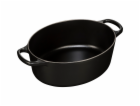 Le Creuset Signature Casserole  oval 27 cm satin black