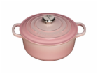 Le Creuset Signature Casserole  round 20 cm shell pink