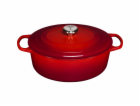 Le Creuset Signature zapék.hrnec  ovál 31 cm tresnove cer...