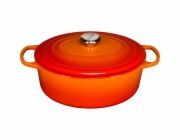 Le Creuset Signature zapék.hrnec  ovál 31 cm cervená