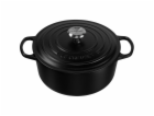 Le Creuset Signature zapék.hrnec  kulaty 26 cm cerna