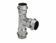 Viega T-kus 28x18x28mm nerezová ocel - 435967