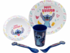 Stitch Disney - 5dílná sada nádobí do mikrovlnné trouby z...