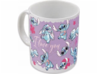 Stitch Disney - Keramický hrnek měnící barvu v dárkové kr...