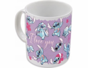 Stitch Disney - Keramický hrnek měnící barvu v dárkové krabičce z kolekce & Angel 325 ml