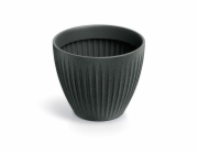 Květináč LATIA OVAL antracit 30cm