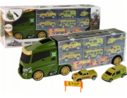 LeanToys Odtahovka auta, zavěšení kufru auta