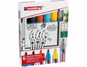 Edding Popisovač s efekty na flipchart, 6 barev
