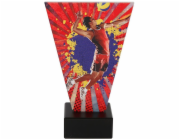 Tryumf Skleněná volejbalová trofej