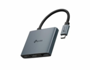TP-Link UH3020C USB-C hub 3v1 (1xUSB3.2Gen1,1xUSB-C3.2Gen1, 1xHDMI, PD 100W)
