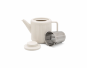 Bredemeijer Teapot Skagen 1,2l  Stoneware white 147050