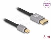 DeLOCK kabel Mini DisplayPort > DisplayPort 1.4, 8K s HDR