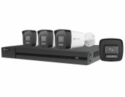 Kamerový set Ezviz X5K PoE KIT IP venkovní, bullet, 8Mpix/ 1x 8CH NVR X5K, 4x IP kam. H3K, HDMI/ VGA/ USB/ LAN/ SATA + 2