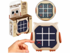 LeanToys Elektronická hra 3v1 Piškvorky Pexeso Sova Béžov...