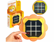 LeanToys Elektronická hra 3v1 Piškvorky Pexeso Lev Oranžová LEAN Toys