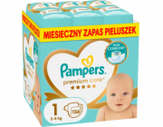 Pampers Premium Care 1, 2-5 kg, 156 ks.