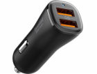 Spigen Autonabíječka ESSENTIAL EV302 se 2 porty 30W, černá