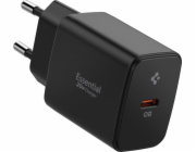 Spigen ESSENTIAL EE201EU 1PORTOVÁ SÍŤOVÁ NABÍJEČKA 20W ČERNÁ