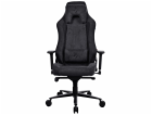 AROZZI herní židle VERNAZZA Soft Fabric Pure Black/ povrc...