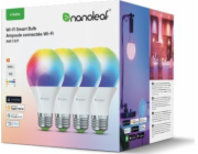 Chytré žárovky Nanoleaf Essentials – sada 4 žárovek A60-E27 (Wi-Fi)