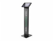 Compulocks Galaxy Tab A9+ Apex Enclosure Brandable Floor Stand Black - Stojan - pro tablet - brandable - uzamykatelný - kovový rám - cerná - velikost obrazovky: 11" - podlahové provedení - pro Samsung