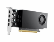 NVIDIA RTX - Grafická karta - RTX A1000 - 8 GB GDDR6 - PCIe 4.0 x8 nízký profil - 4 x Mini DisplayPort