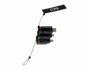 C2G Universal Adapter Ring with Color Coded Connectors - Sada adaptéru pro video / audio - černá - podporuje 4K