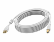 Vision Techconnect 2 - Kabel USB - USB typ B (M) do USB (M) - USB 2.0 - 3 m - bílá