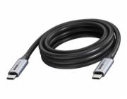 Vision - USB kabel - USB-C (M) do USB-C (M) - USB 3.2 - 3 A - 5 m - USB napájení (100W), podpora 4K60Hz, až 20 Gbps rychlost prenosu dat - cerná