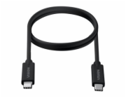 Vision - USB kabel - USB-C (M) do USB-C (M) - Thunderbolt 3 / USB 3.0 / USB 3.1 Gen 1 - 3 A - 2 m - černá