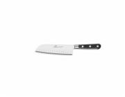 Nůž Lion Sabatier, 814780, Ideal inox, Santoku nůž, 18 cm, nerez ocel, plně kovaný, nerez nýty, POM rukojeť