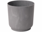 Květináč Forma Plast SATINA 4284-081, O 20 cm, šedá