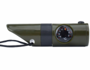 Mil-Tec Píšťalka pro přežití 6 v 1 Olive