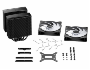 Be quiet! chladič CPU PURE ROCK PRO 3 LX Black / 2x120mm PWM ARGB fan / 6xheatpipe / černý
