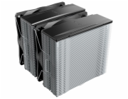 Be quiet! chladič CPU PURE ROCK PRO 3 / 2x120mm PWM fan / 6xheatpipe / stříbrný