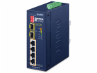 Planet IFGS-624PTF průmyslový L2 switch, 4x 10/100, 2x 1G...