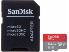 SanDisk Paměťová karta Ultra MicroSDXC 64 GB třída 10 UHS...