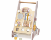 Hračky Viga Hračky VIGA PolarB Wooden Push Walker Pink Educational