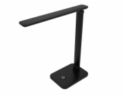Platinet PDL6731B stolní LED lampa 5W stmívatelná, integrovaná baterie 6000mAh, USB port, černá