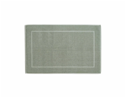Koupelnová předložka LAVINIA 100% biobavlna světle šedá 60x100 cm KL-23911